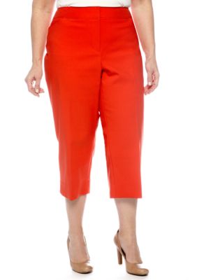 Rafaella Form + Function Plus Size Curvy Capri
