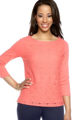 Rafaella Form + Function Petite Lace Front Top