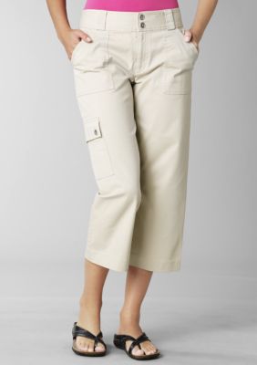 Rafaella Form + Function Cargo Pocket Capri Pant