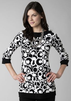 Rafaella Form + Function Printed Tunic