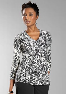 Rafaella Form + Function Pebble Print Tunic