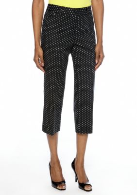 Rafaella Form + Function Classic Fit Mini Dot Capri