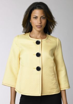 Kim Rogers Signature® Quilted Swing Jacket - Belk.com