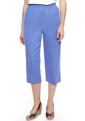 Kim Rogers Petite Microfiber Capri