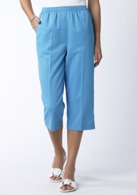 Kim Rogers Plus Size Microfiber Capri