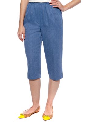 Kim Rogers Petite Microfiber Capri
