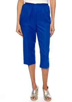 Kim Rogers Petite Microfiber Pull-On Capri