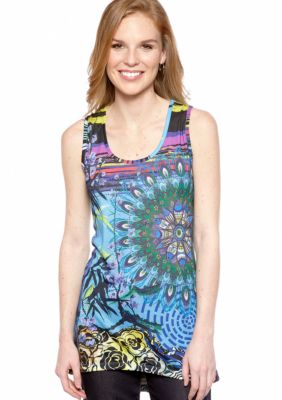 New Directions Mystic Dreams High Low Tank