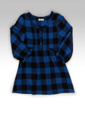 Speechless Buffalo Plaid Pintuck Tunic