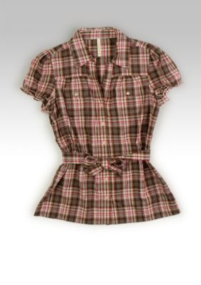 Red Camel&reg; Woven Plaid Shirt