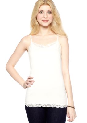 Red Camel&reg; Favorite Fit Lace Cami