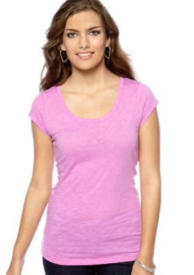 Red Camel Favorite Fit Scoop Neck Tee