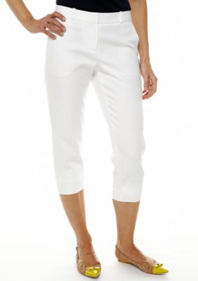 Anne Klein Slim Leg Crop Pants
