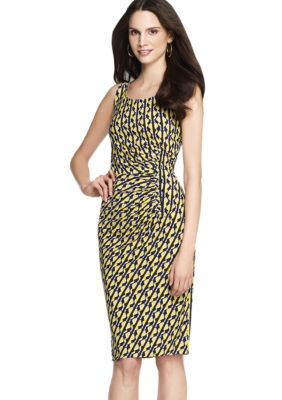 Anne Klein Geo Stripe Dress