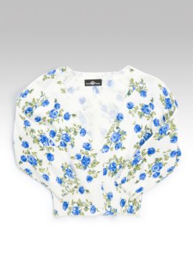 Love Always V-Neck Printed Cardigan