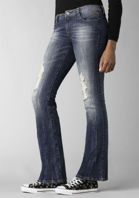 Grane Turbo Destructed Bootcut Jean