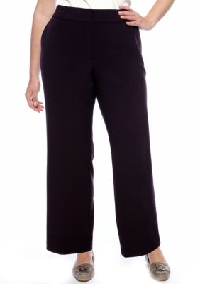 Kim Rogers Plus Size Perfect Fit Pant Short Inseam