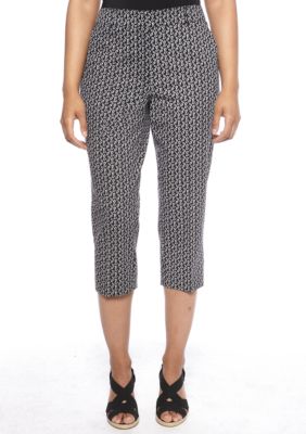 Kim Rogers Petite Twill Shannon Capri