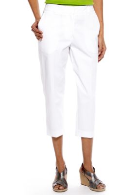 Kim Rogers&reg; Petite Twill Shannon Capri