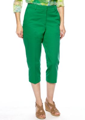 Kim Rogers Petite Twill Shannon Capri