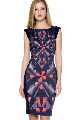 French Connection Diamond Stretch Dress