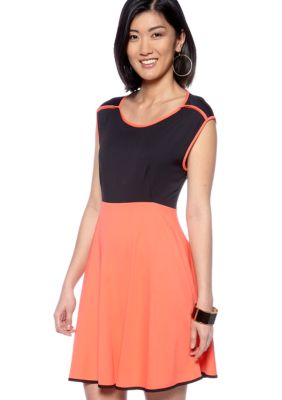 French Connection Nix Nights Block Dress