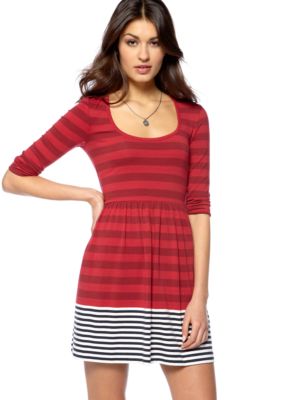 French Connection Block Boulevard Stripe Dress