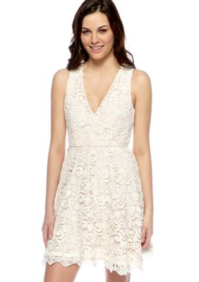 French Connection Loving Crochet Dress