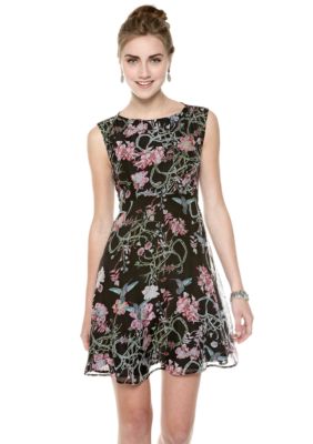 French Connection Eden Of Zola Flared Dress