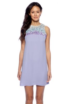French Connection Opal Ombre Sequin Shift Dress