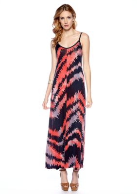 French Connection Electra Jersey V-Neck Maxi Dress