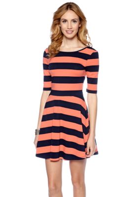 French Connection Fun Stripe Jersey Dress