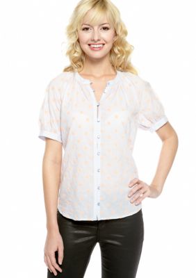 French Connection Berry Voile Blouse