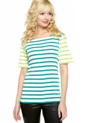 French Connection Carello Stripe Top
