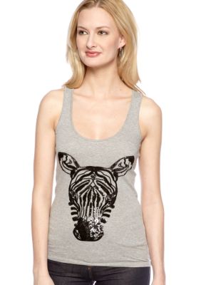 French Connection Fast Nariobi Sequins Knit Tank