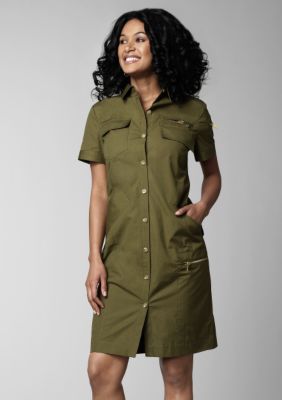 Liz Claiborne New York Short Sleeve Utility Dress