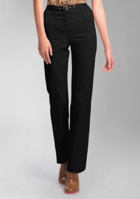 Liz Claiborne New York Jackie Calvery Twill Straight Pant