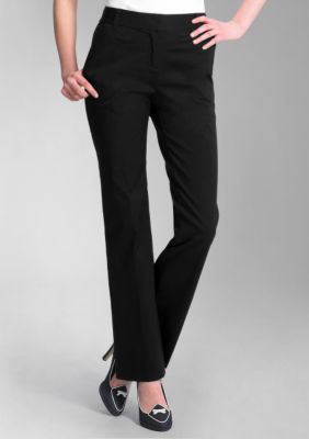 Liz Claiborne New York Petite Jackie Stretch Twill Pant