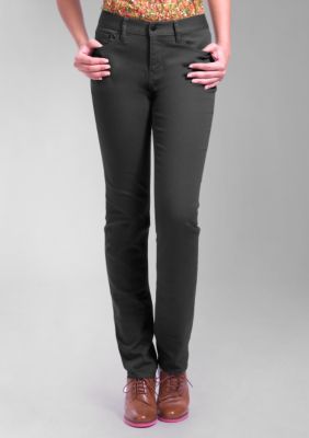 Liz Claiborne New York Petite Jackie Stretch Straight Leg Jean