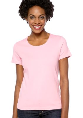 Kim Rogers Petite Jewel Neck Tee