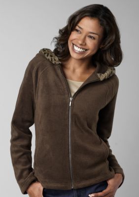 Kim Rogers&reg; Fur Trim Polar Fleece Jacket
