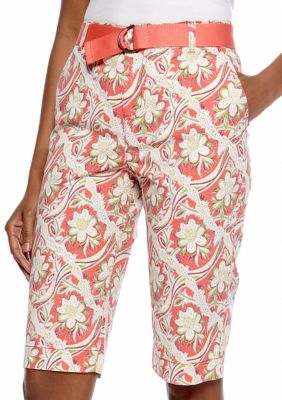 Kim Rogers Classic Paisley Bermuda