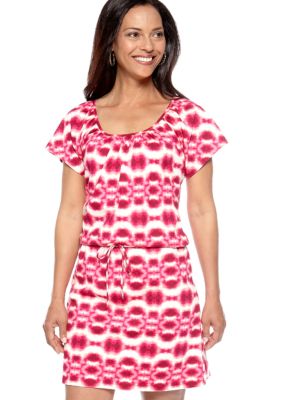 Kim Rogers Summer Tie-Dye Dolman Sleeve Dress