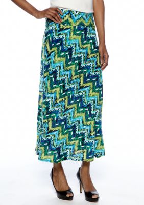 Sunny Leigh Printed Maxi Skirt