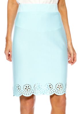 Sunny Leigh Laser-Cut Skirt