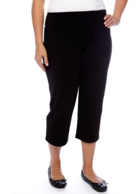 Kim Rogers Plus Size Teez-Her Capri