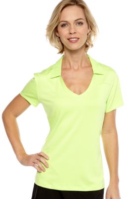 Pro Tour&reg; Ladies Short Sleeve V-Neck Polo