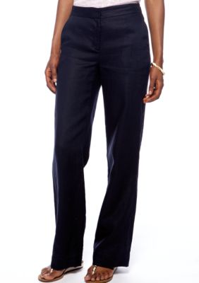 DKNYC Wide Leg Linen Pant
