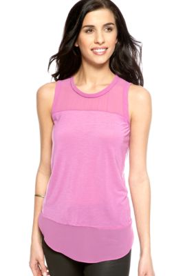 DKNYC Sleeveless Jersey Top