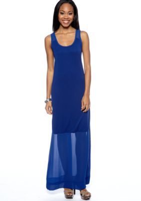 DKNYC Sleeveless Jersey Dress